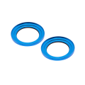Casper Camera Lens Protector Compatible For iPhone 13 / 13 Mini (Blue) (Clear)
