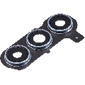Back Camera Lens With Cover Bezel Ring Compatible For Samsung Galaxy S24 Plus 5G (Sapphire Blue)