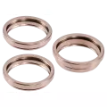 Back Camera Bezel Ring Only Compatible For iPhone 16 Pro / 16 Pro Max (Desert Titaniuml) (3 Piece Set)