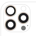 Back Camera Lens With Bracket & Bezel Compatible For iPhone 16 Pro / 16 Pro Max (Desert Titanium) (3 Piece Set) (Premium)