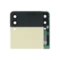 Outer OLED Assembly Compatible For Samsung Galaxy Z Flip 3 5G (US & International) (Used OEM Pull: Grade B/C) (Cream)